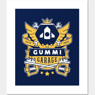 The Gummi Garage Crest Posters and Art